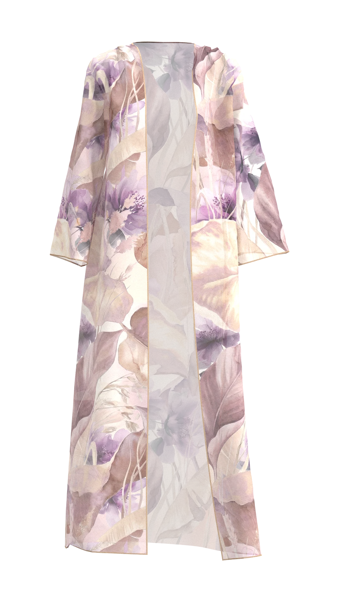 Kimono - Valetta - Muted garden